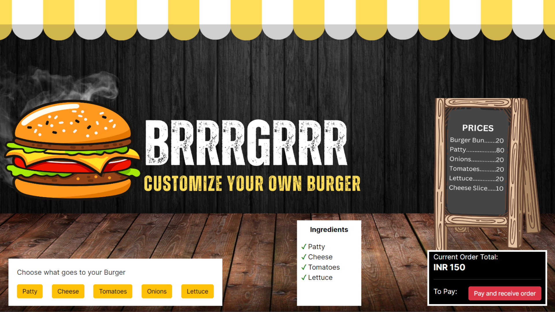 Burger Website
